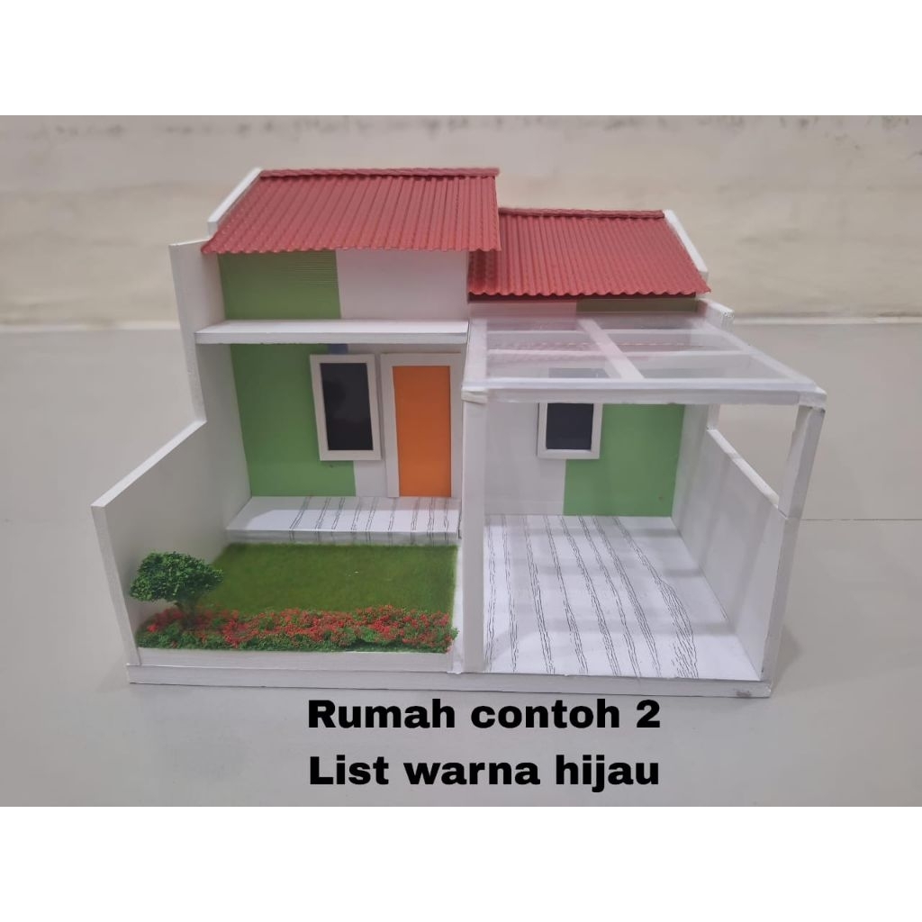 Miniatur/maket rumah