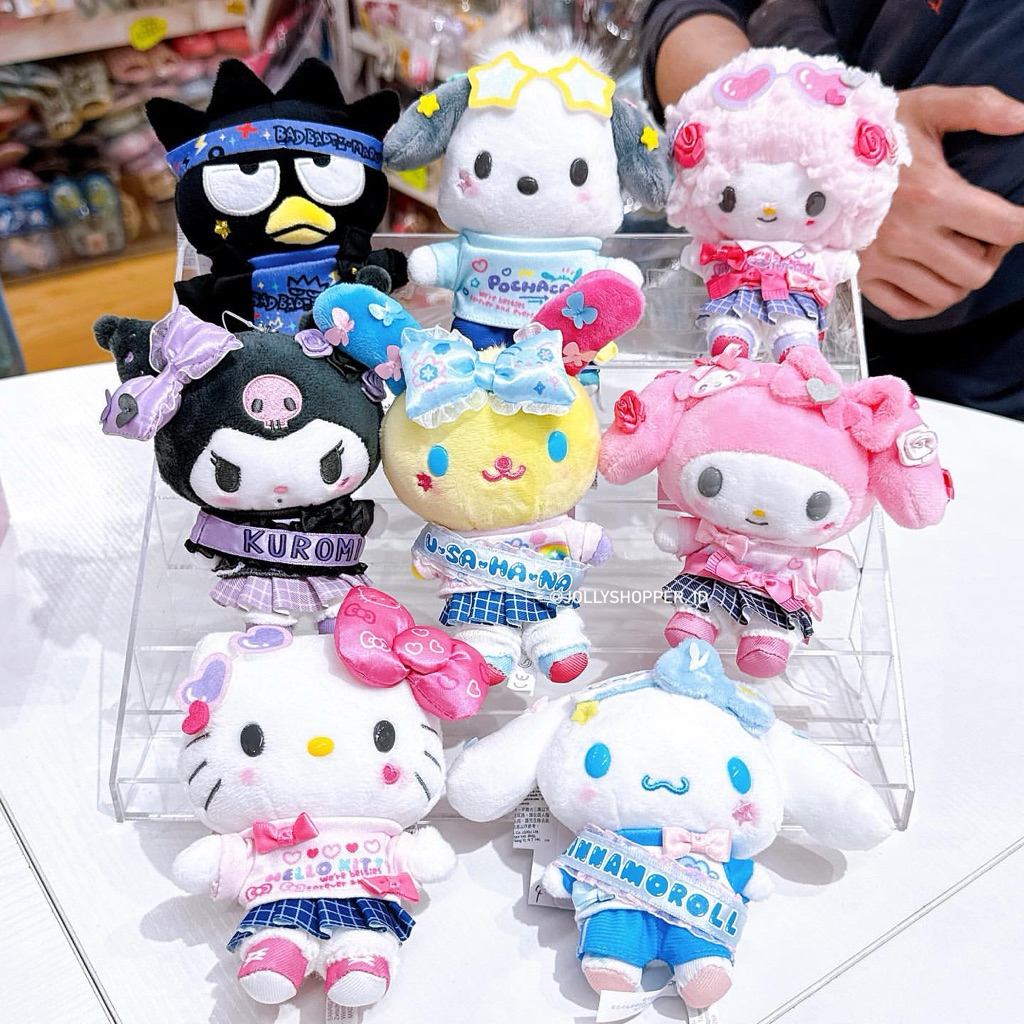 [READY STOCK] Sanrio JAPAN Kirameki School Club Academy Series 2025 Plush Boneka Usahana Piano Hello