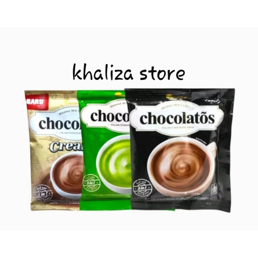 

chocolatos drink satu renceng isi 10 sachet @26gram