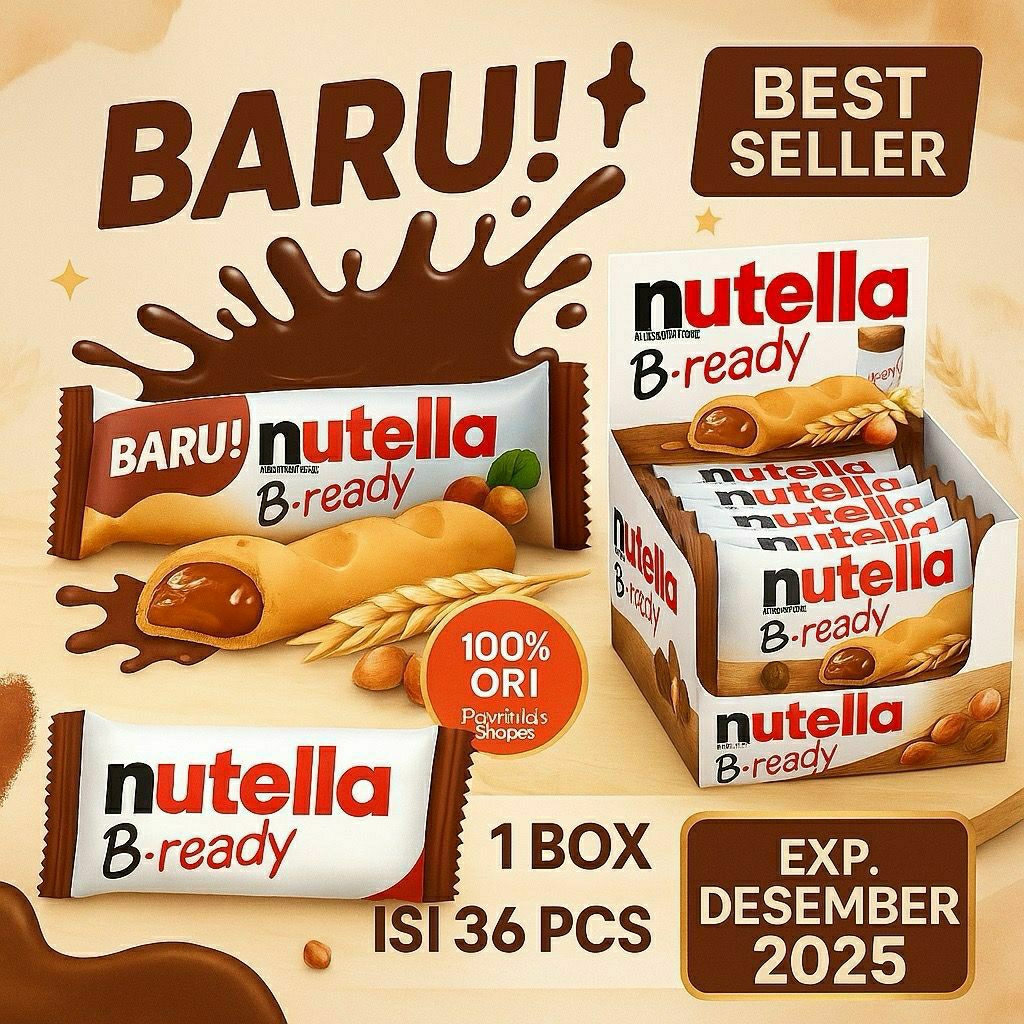 

NUTELLA B-READY PROMO BANTING HARGA!!!