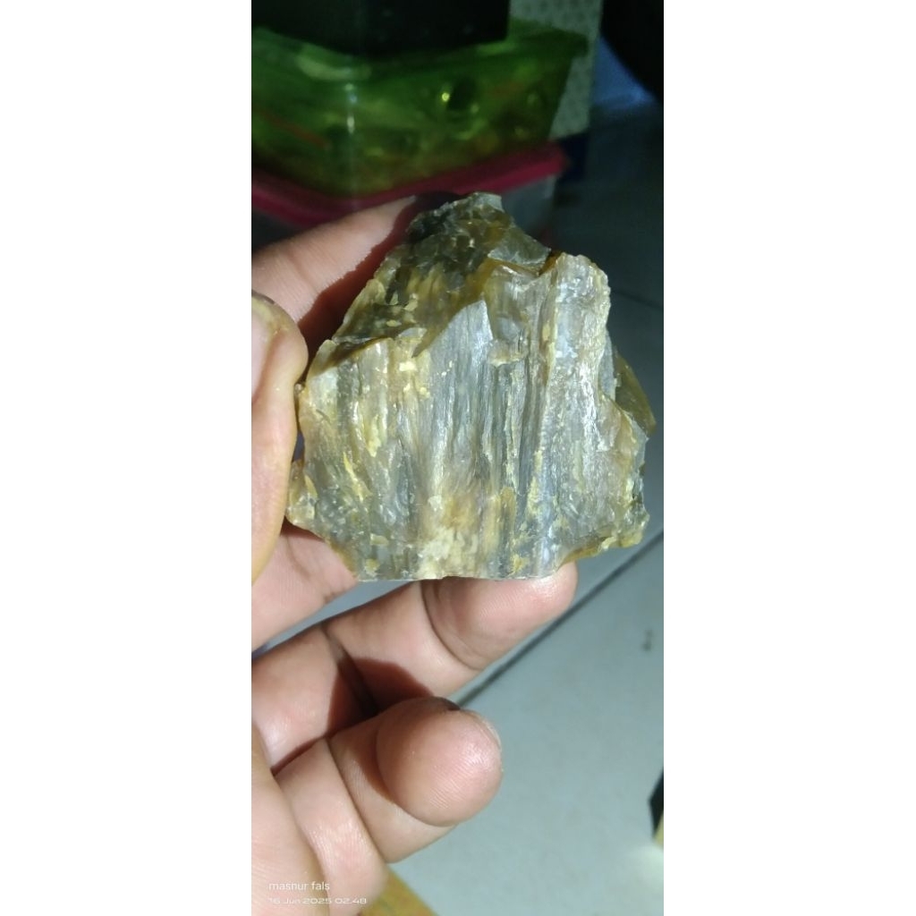 Batu fosil kayu crystal unik dan langka