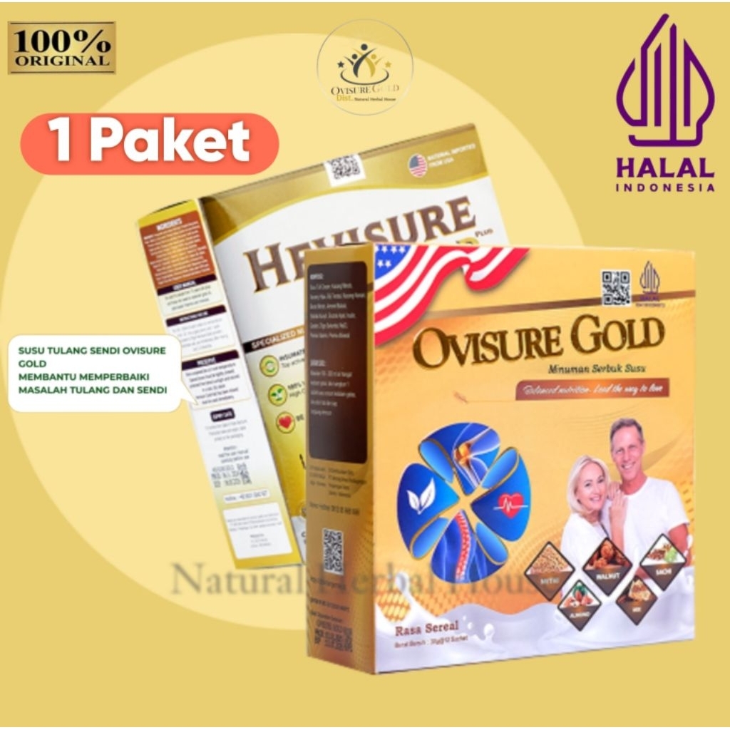 

Paket 2 Box Ovisure Gold Havisure Gold ORIGINAL USA - Susu Untuk Pengobatan Tulang Sendi Terbaik
