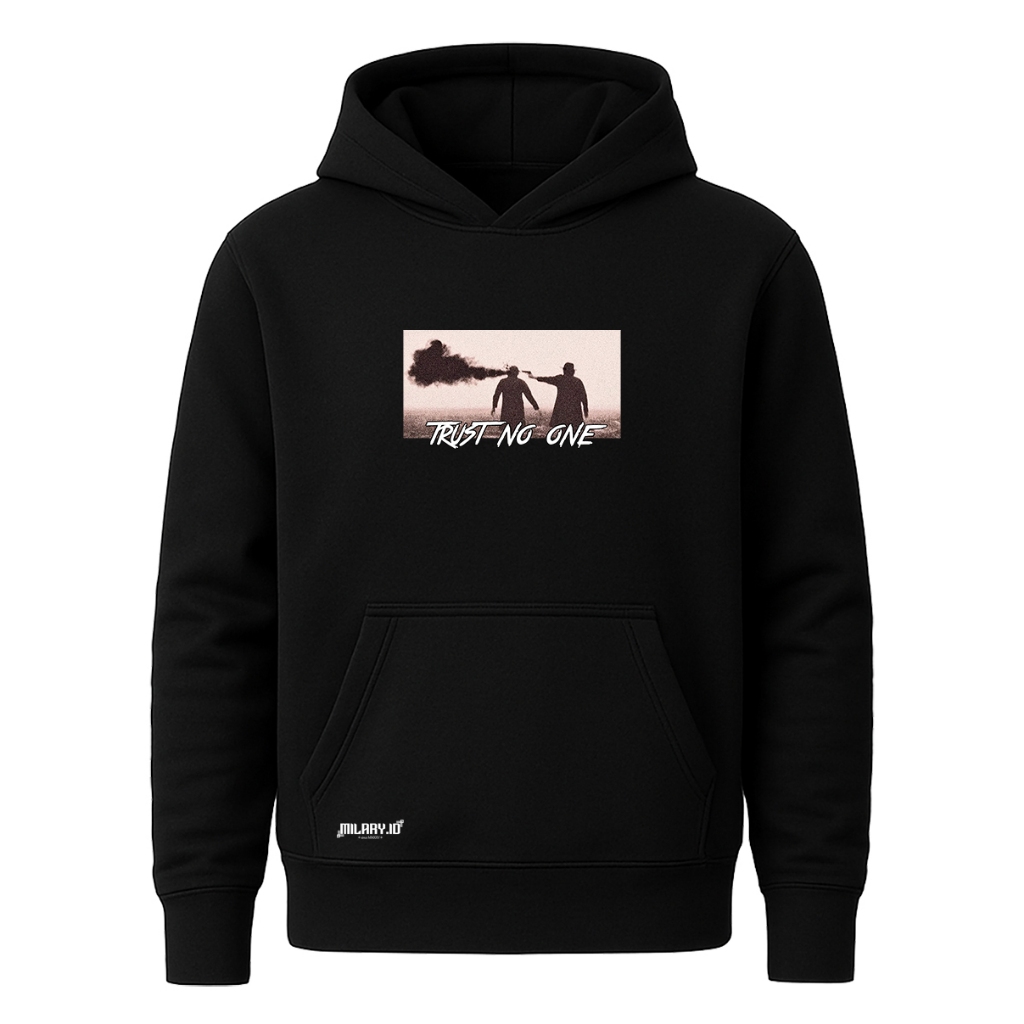 Sweater Hoodie Trust No One - Hoodie Gramasi 300 | Streetwear Vintage