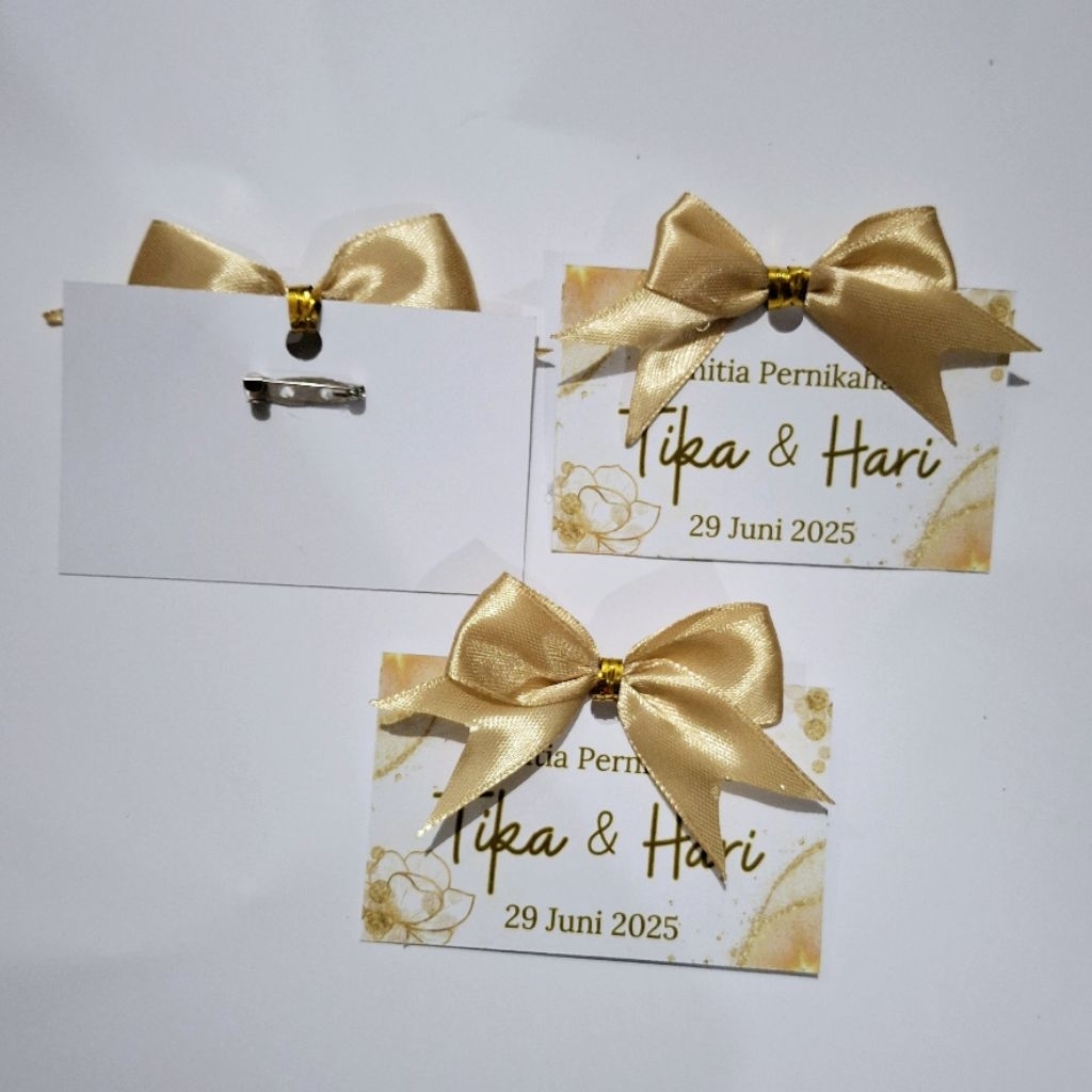 

[30 pcs)] 8x5cm Hangtag Panitia Acara / Id Card