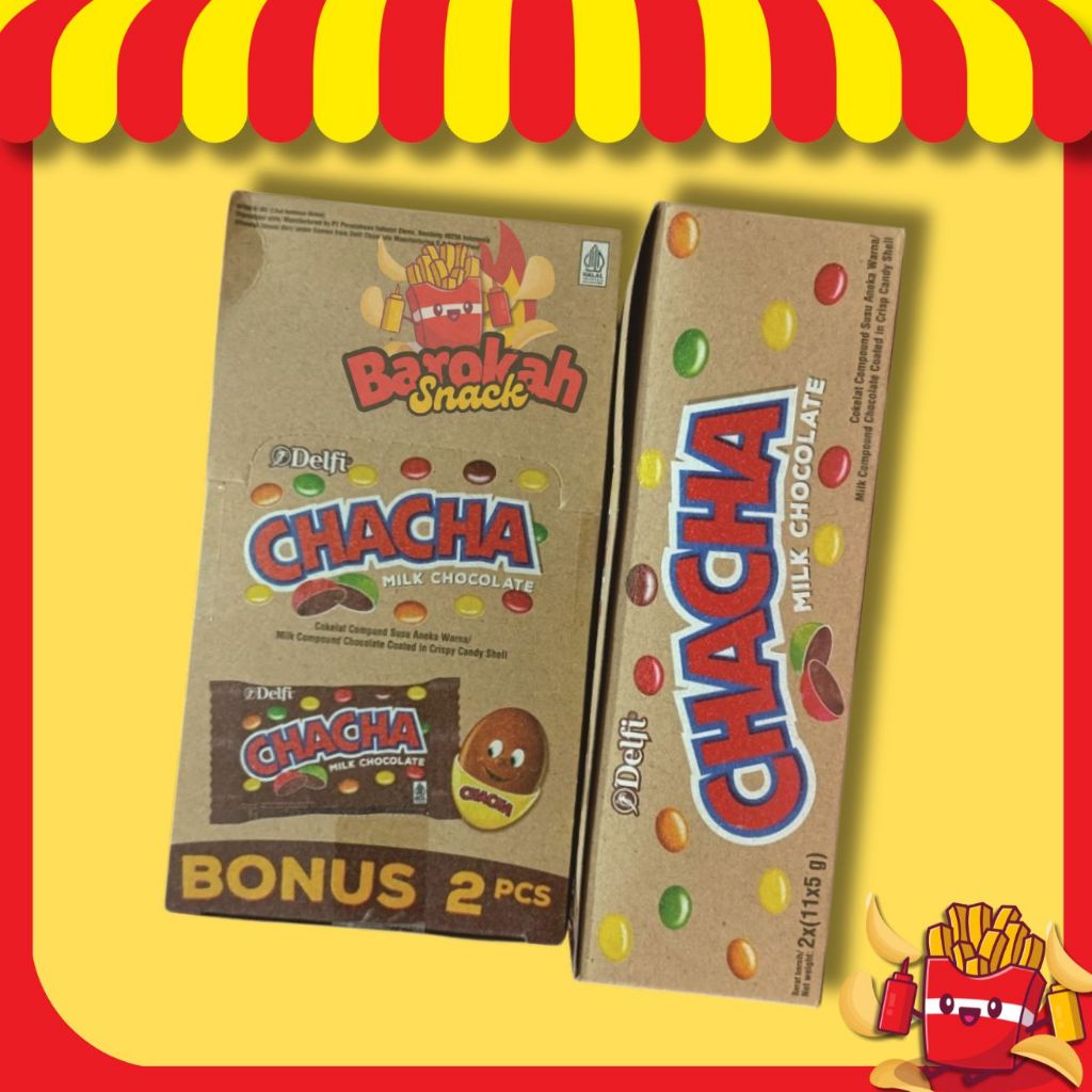 

COKLAT CHA CHA / JAJAN VIRAL / SNACK HARIAN / CHIKY / RENTENG / SNACK ANAK ANAK / COKLAT WARNA WARNI