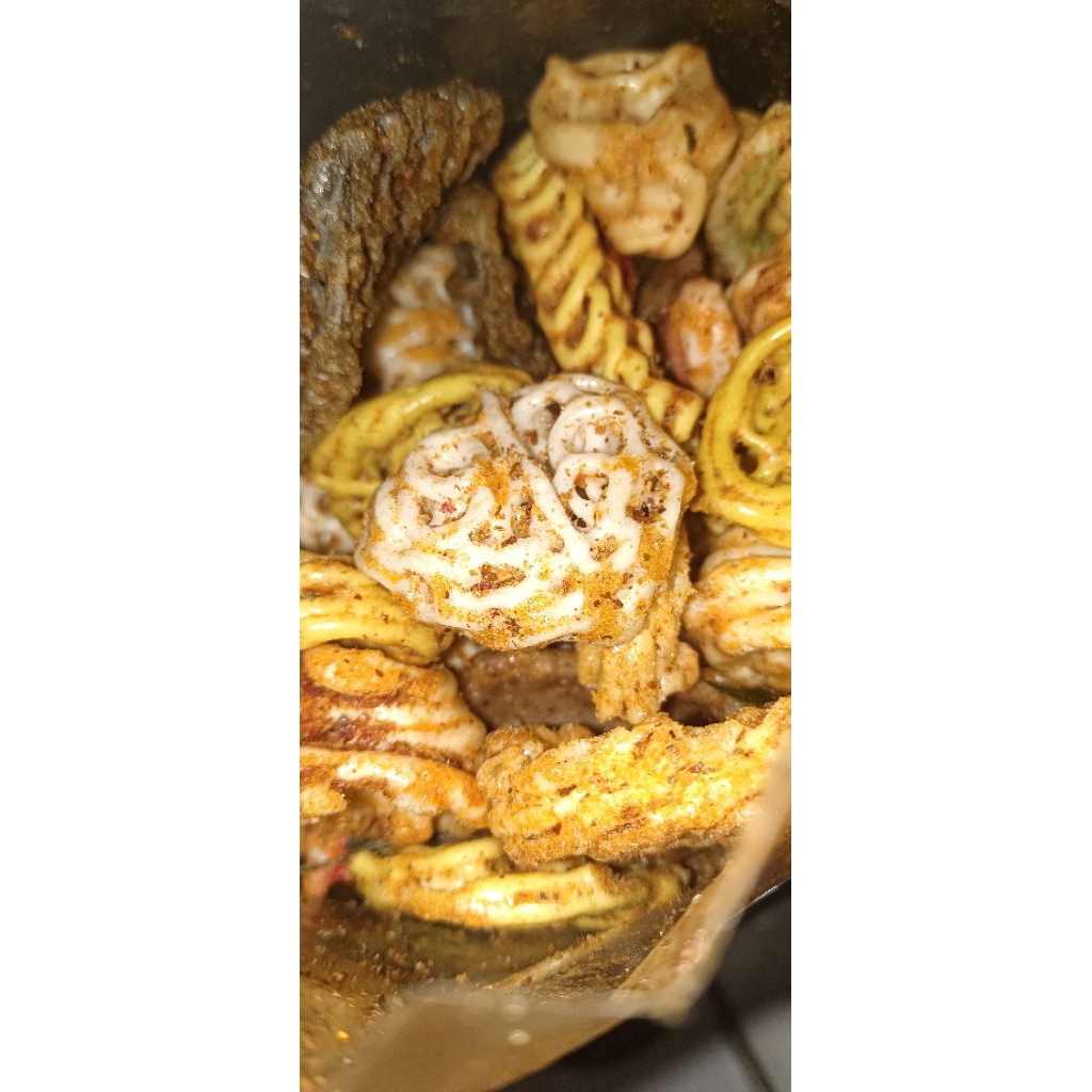 

seblak kering krupuk
