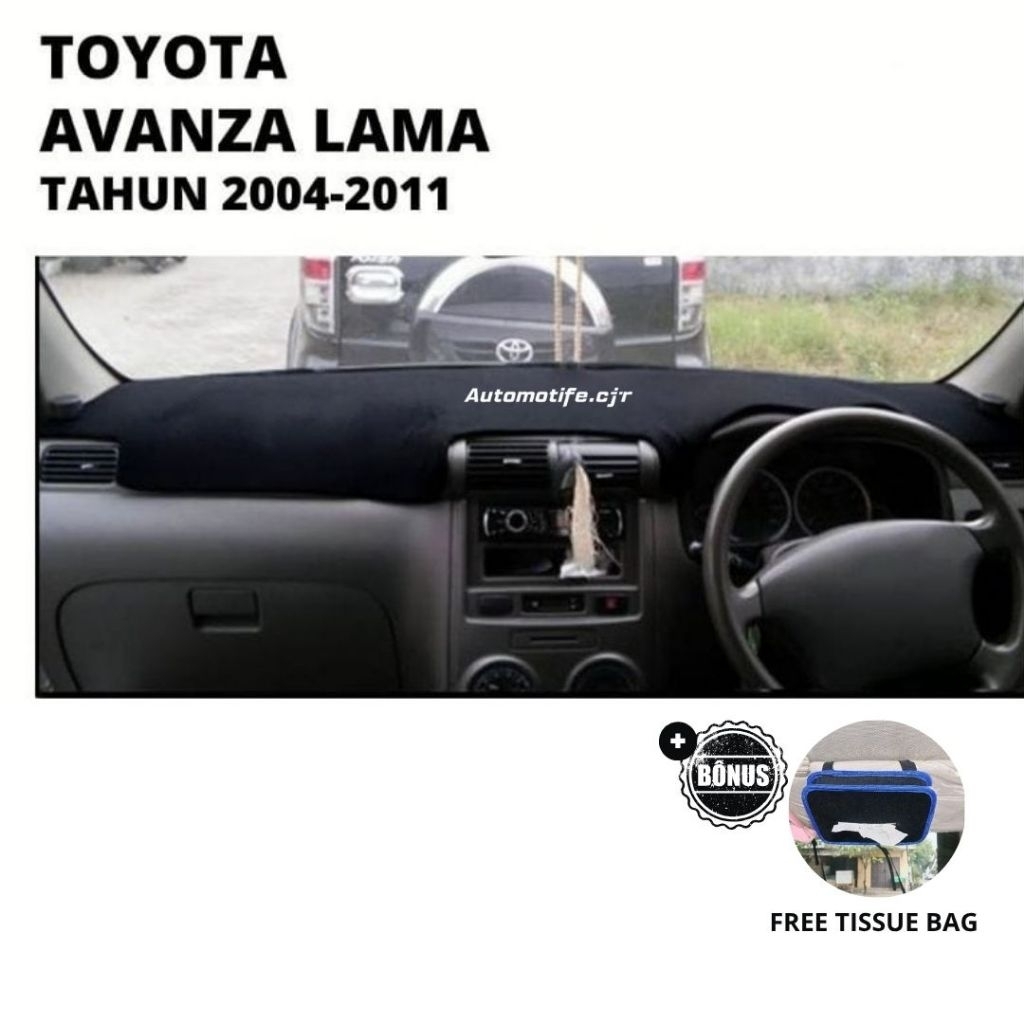 Aksesoris Interior Cover Dashboard AVANZA / XENIA LAMA 2004-2011 Hiasan Dashboard Pelindung Dashboar