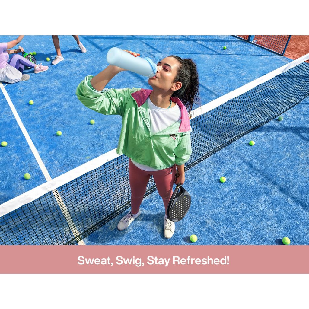 Gengsilegi89 - Botol Minum Tumbler Stainless Powcan 40Oz 1180Ml Double Wall Anti Bocor + Sedotan