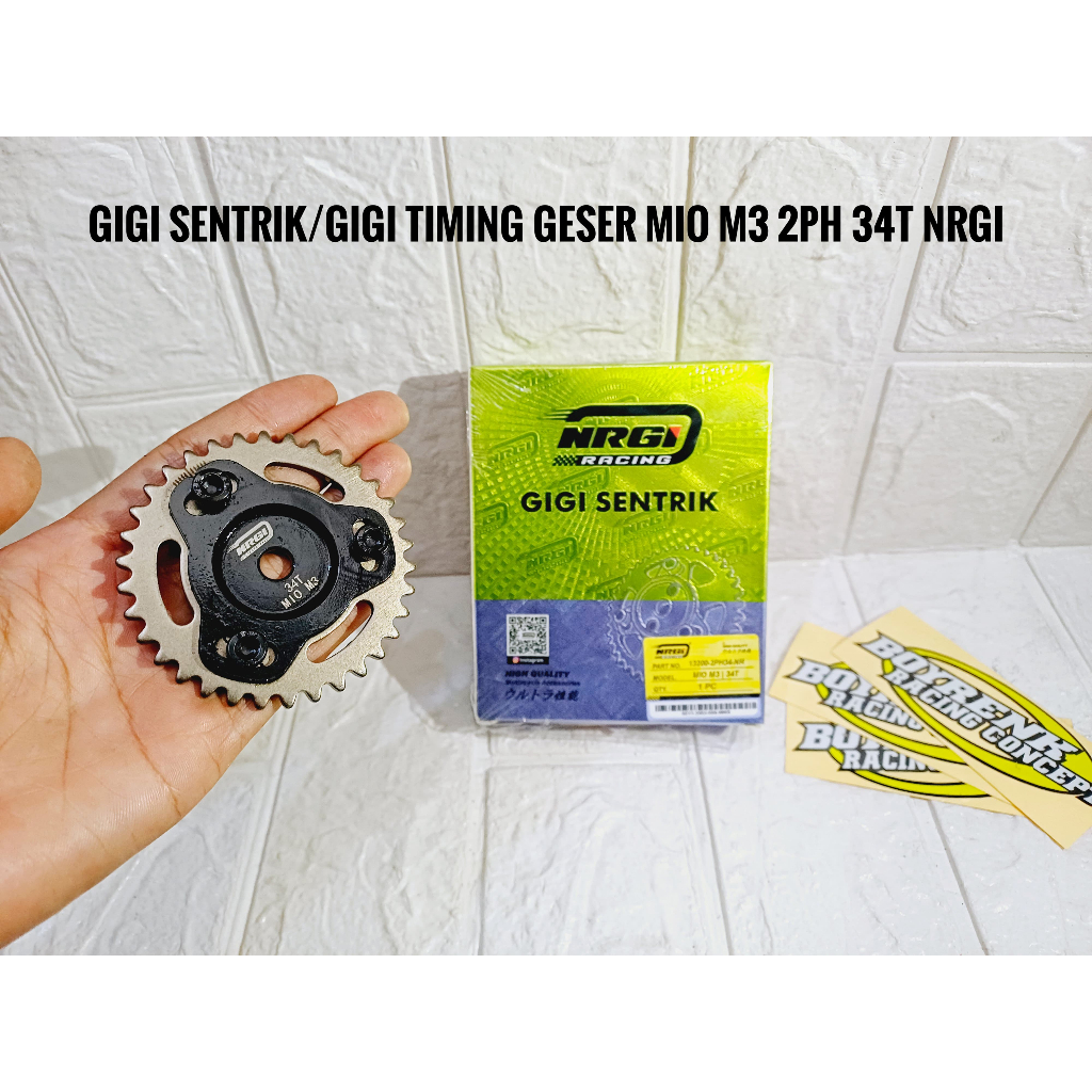 GEAR TIMING / GIGI TIMING / GIGI SENTRIS GESERAN MIO 125 MIO M3 2PH 34T NRGI - BOYRENK