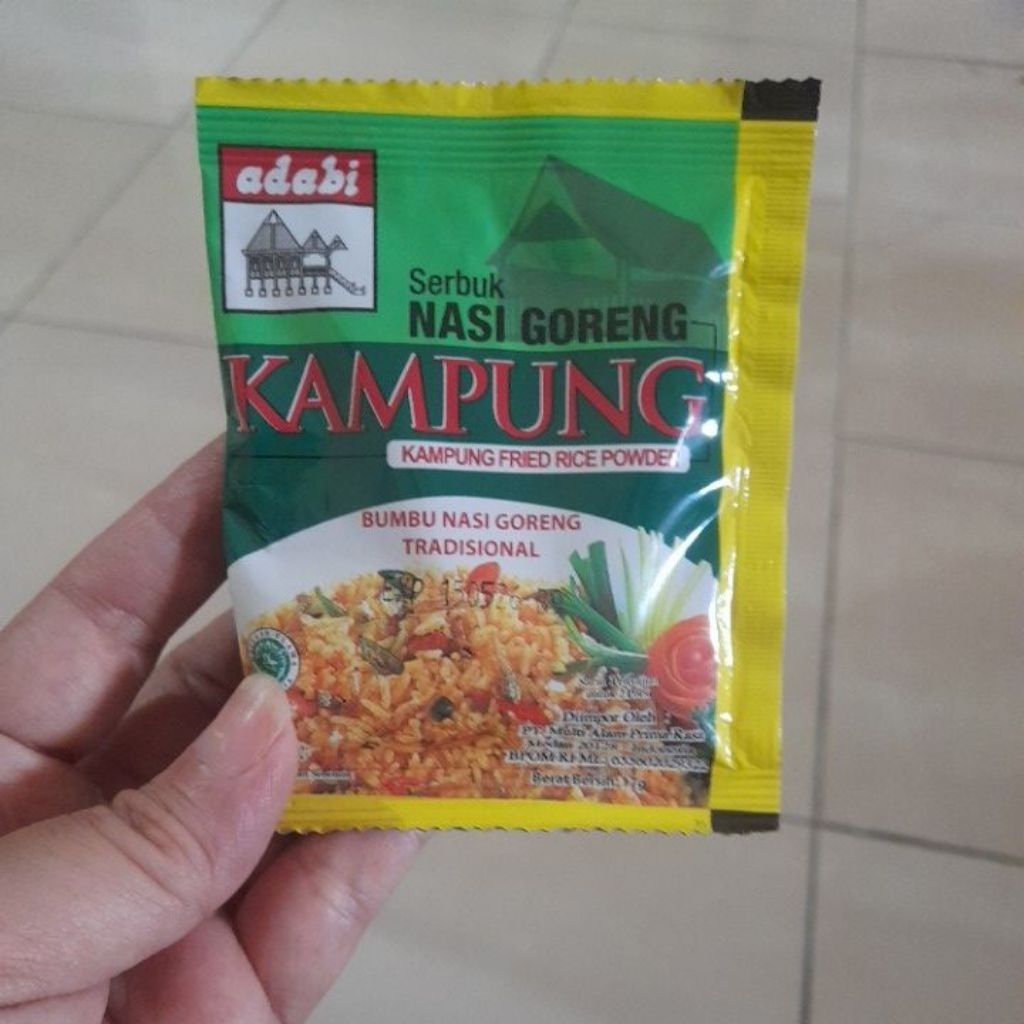 

serbuk nasi goreng kampung adabi