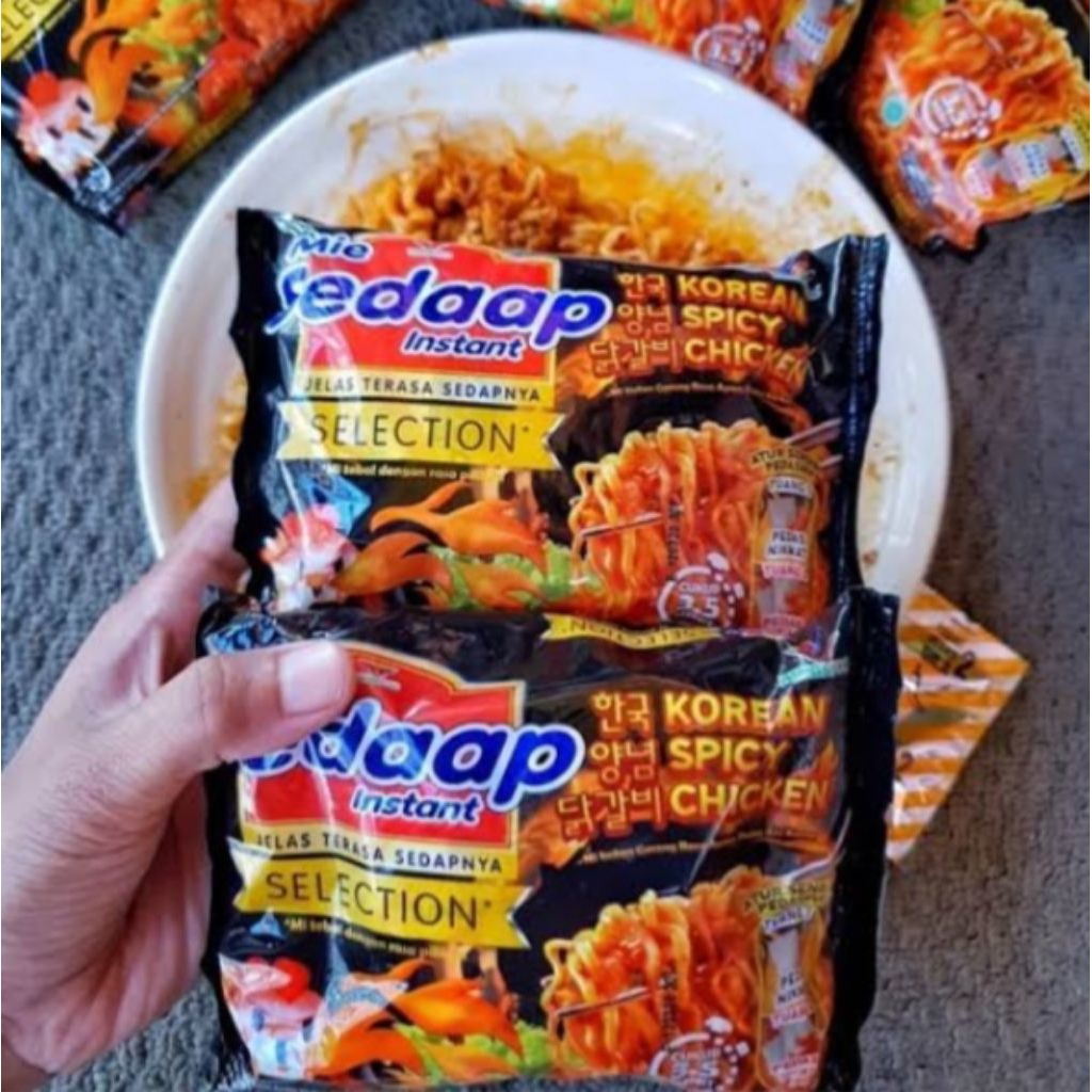 

SEDAP MIE KOREA - KEMASAN & CUP