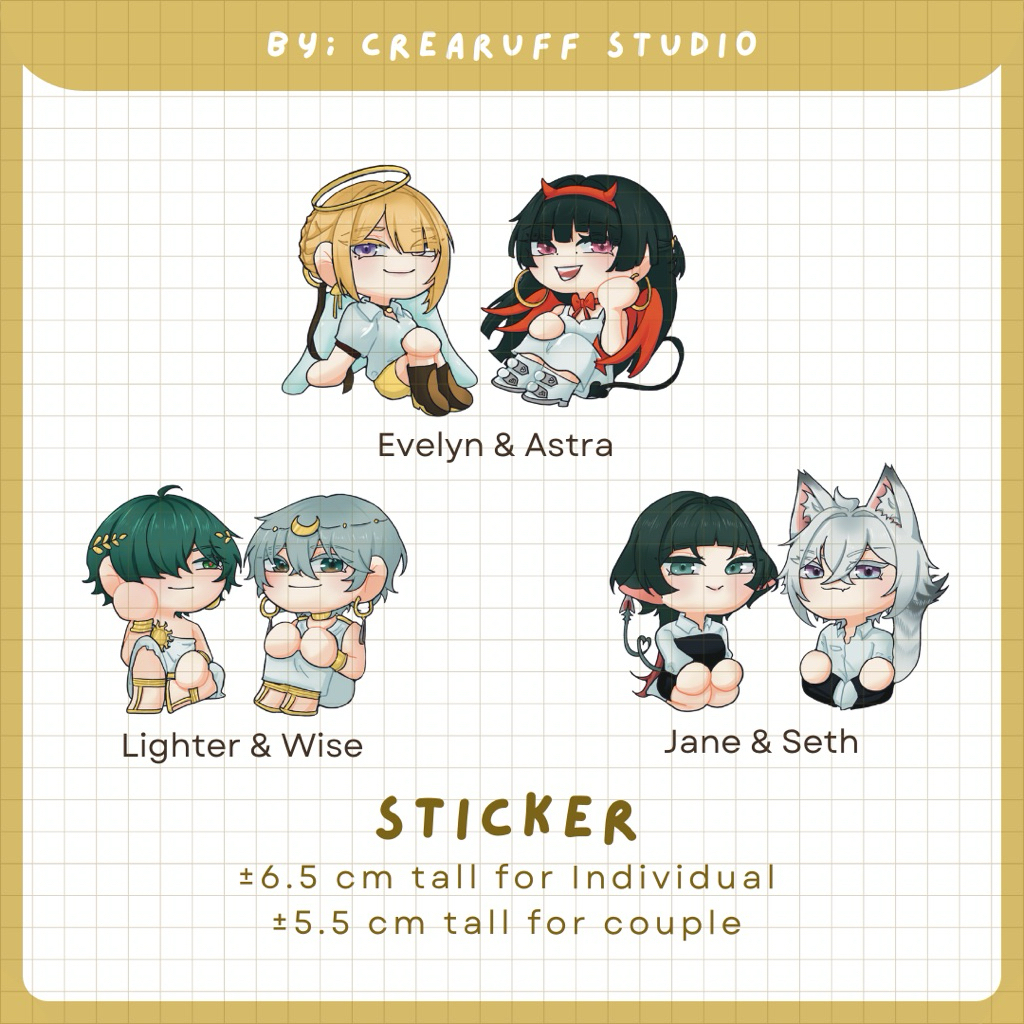 

[CREARUFF STUDIO] Zenless Zone Zero | ZZZ Sticker Ships