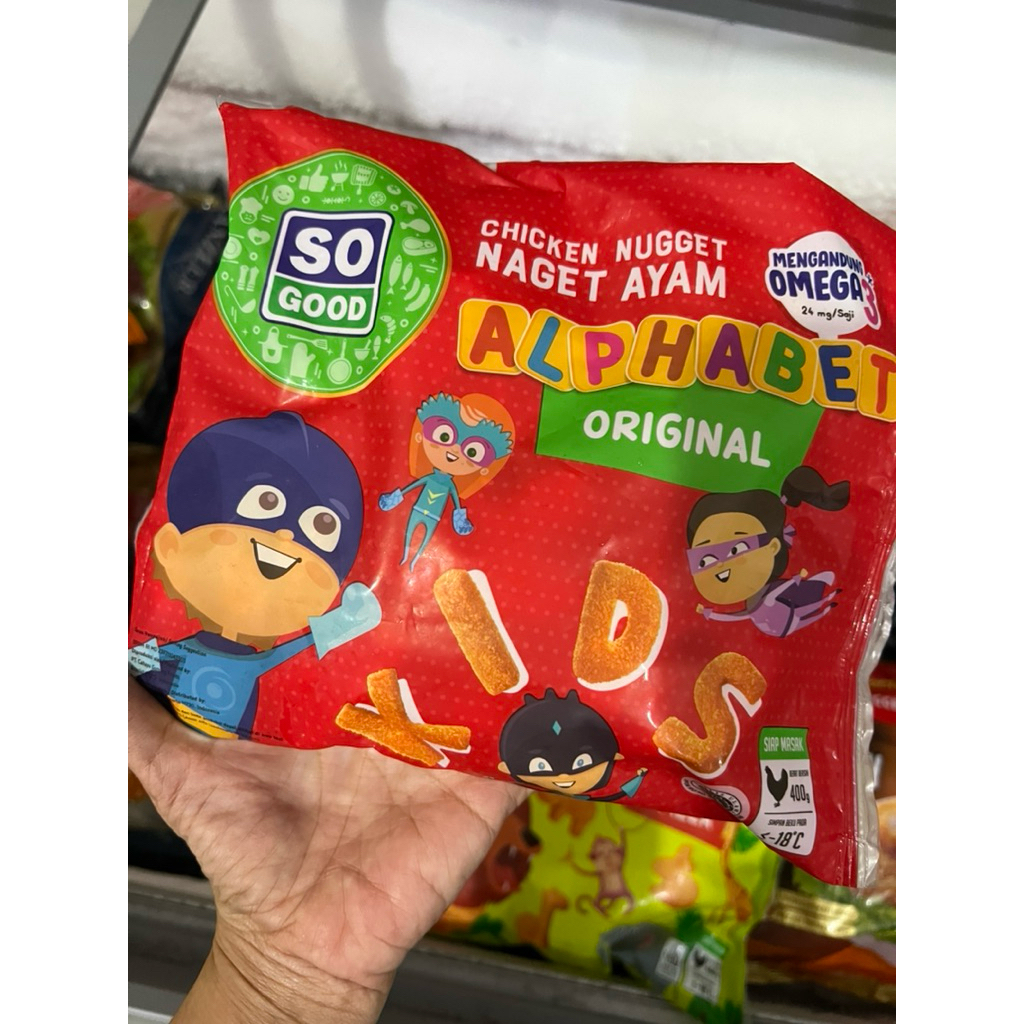 

So Good Alphabet Ori 400 gram