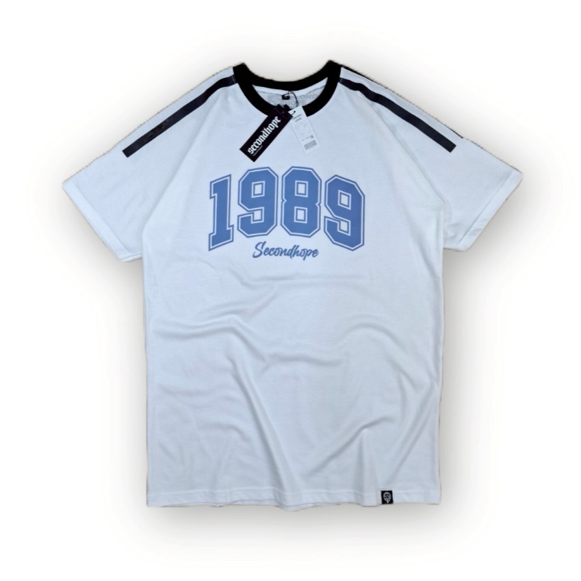 Kaos Motif Angka Bahan Katun Combad 24s - Kaos Pria Angka Original - Bajau Pria Original - Kaos Pria