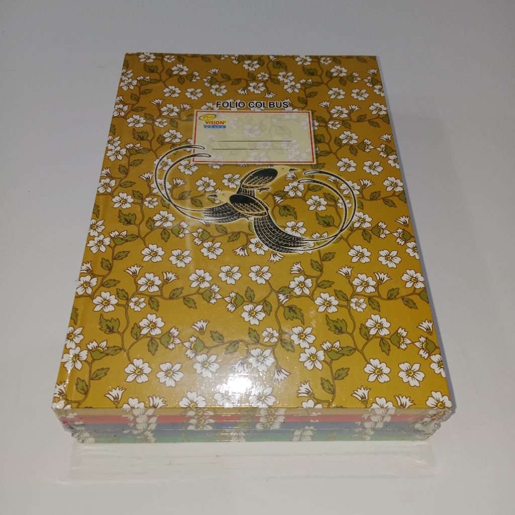 

Buku Tulis Folio VISION 100L ( 1 pak - isi 5 pcs )