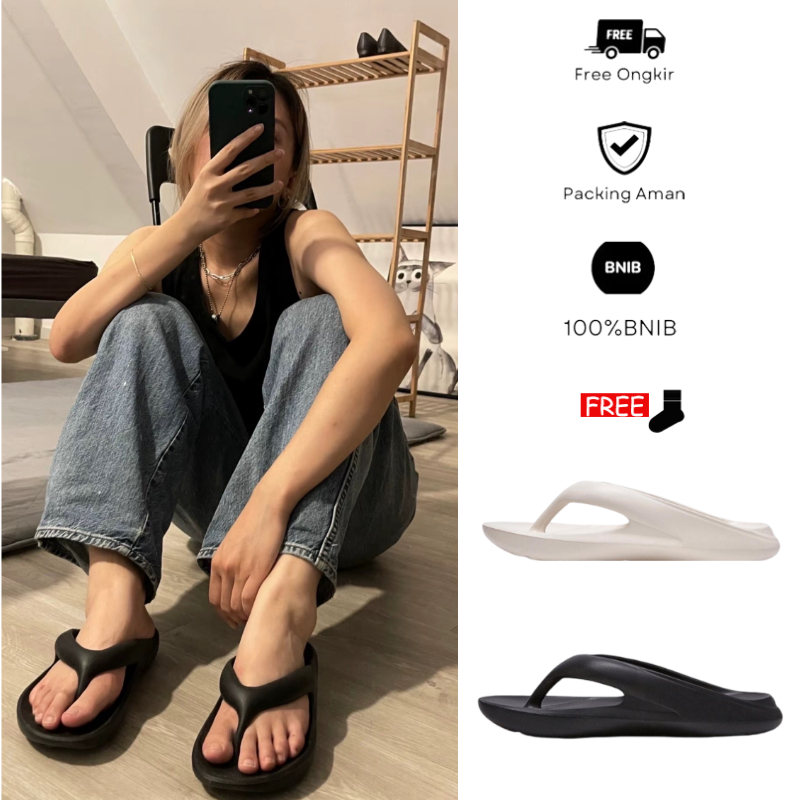 Sendal slide sandal nb original 100% pria Nēw Bālāncē Cocok untuk Pria dan Wanita, Anti-goyangan Sli