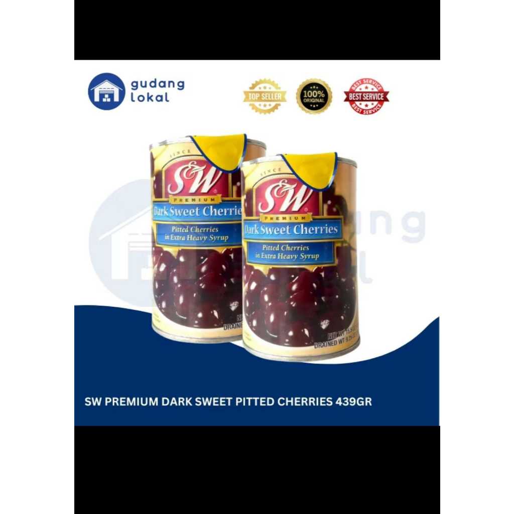 

SW PREMIUM DARK SWEET CHERRIES 439GR