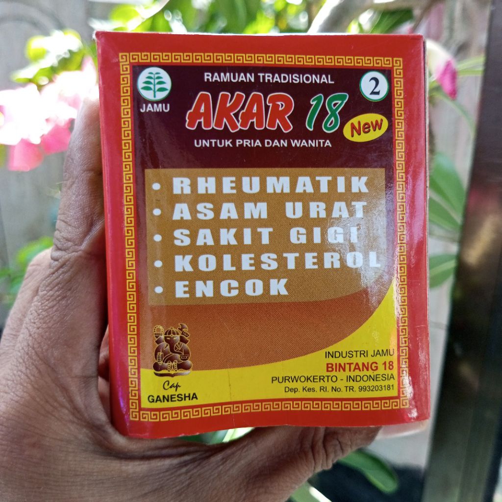 

Jamu AKAR 18 Original | Ramuan Tradisional Untuk Pria Wanita