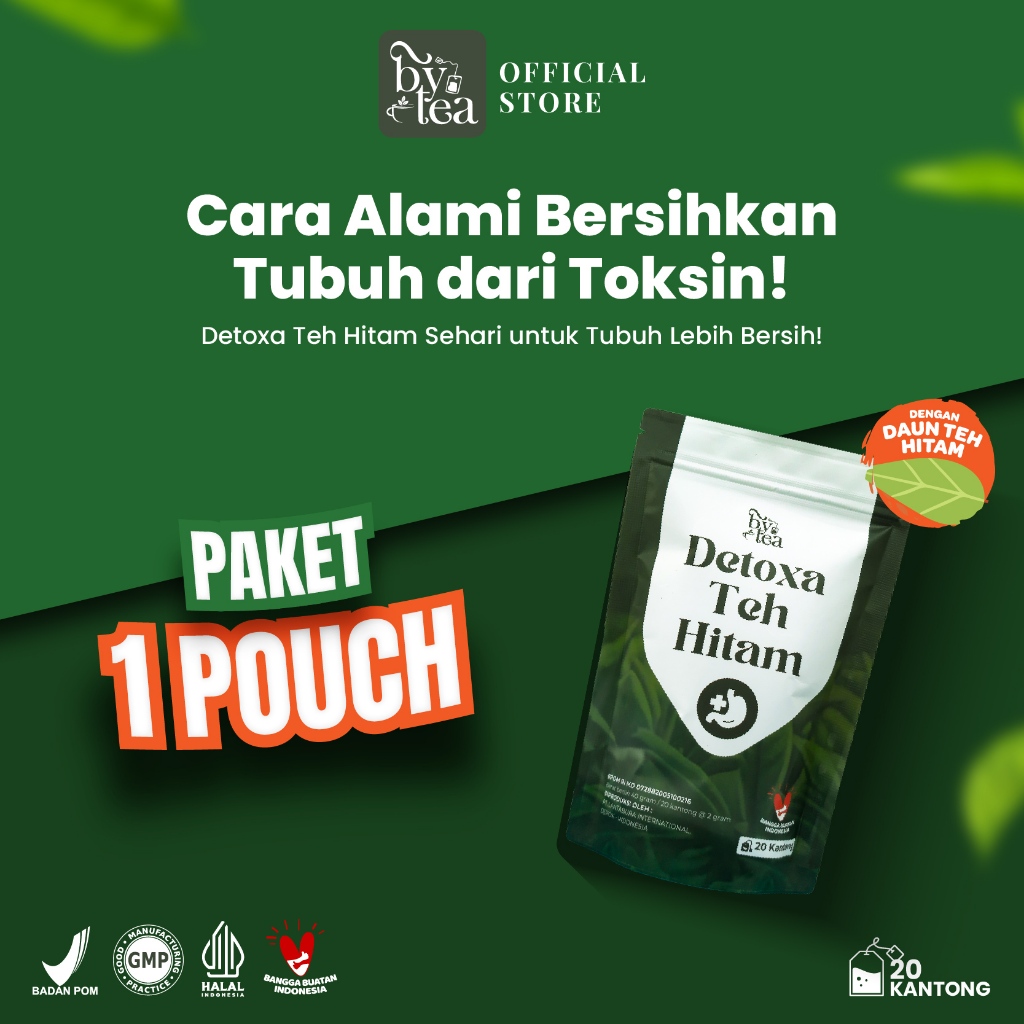 

Bytea - Detoxa Teh Hitam Detoks Yang Membantu Menurunkan Berat Badan & Melancarkan Pencernaan