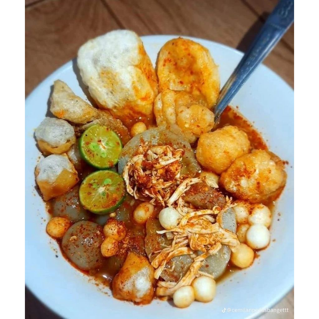 

paket hemat 10 pcs baso aci isi ayam suwir