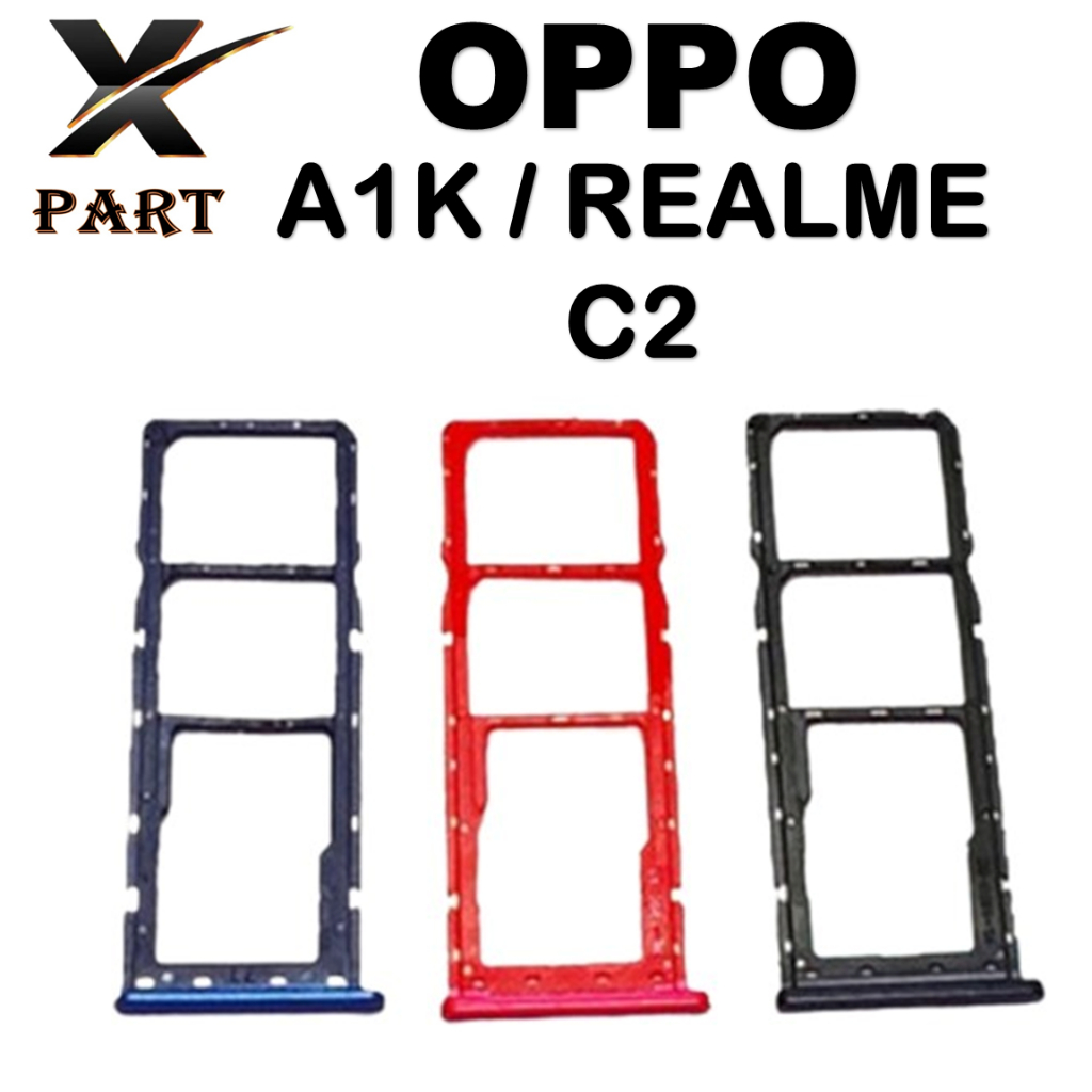SIMLOCK OPPO A1K / REALME C2 TEMPAT SLOT KARTU / SIMCARD KARTU