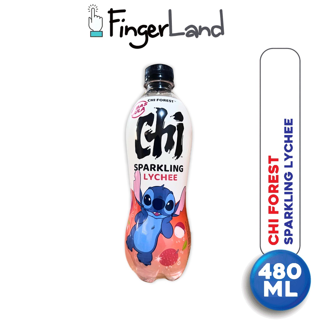 

CHI FOREST Sparkling Water Lychee Fizzy 480 ml Air Bersoda Leci