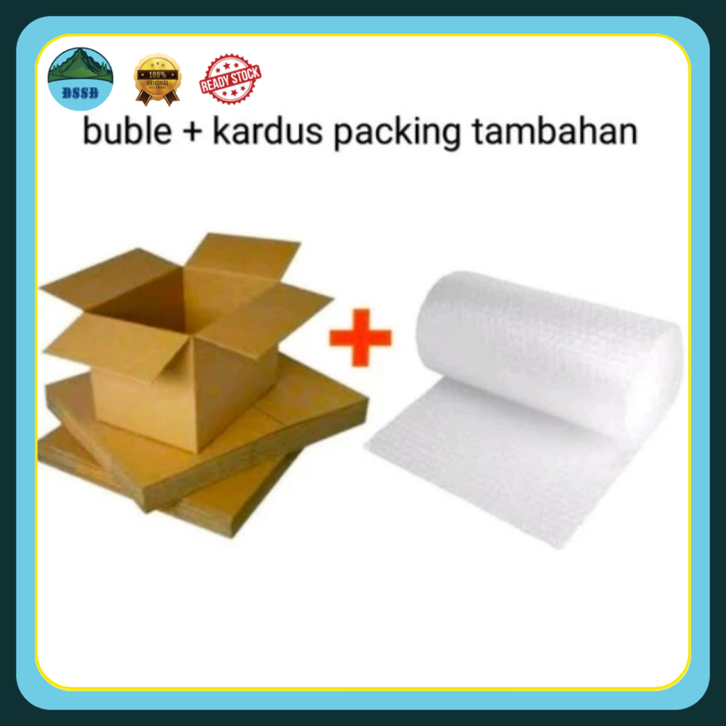 

Buble Warp Packing + Kardus