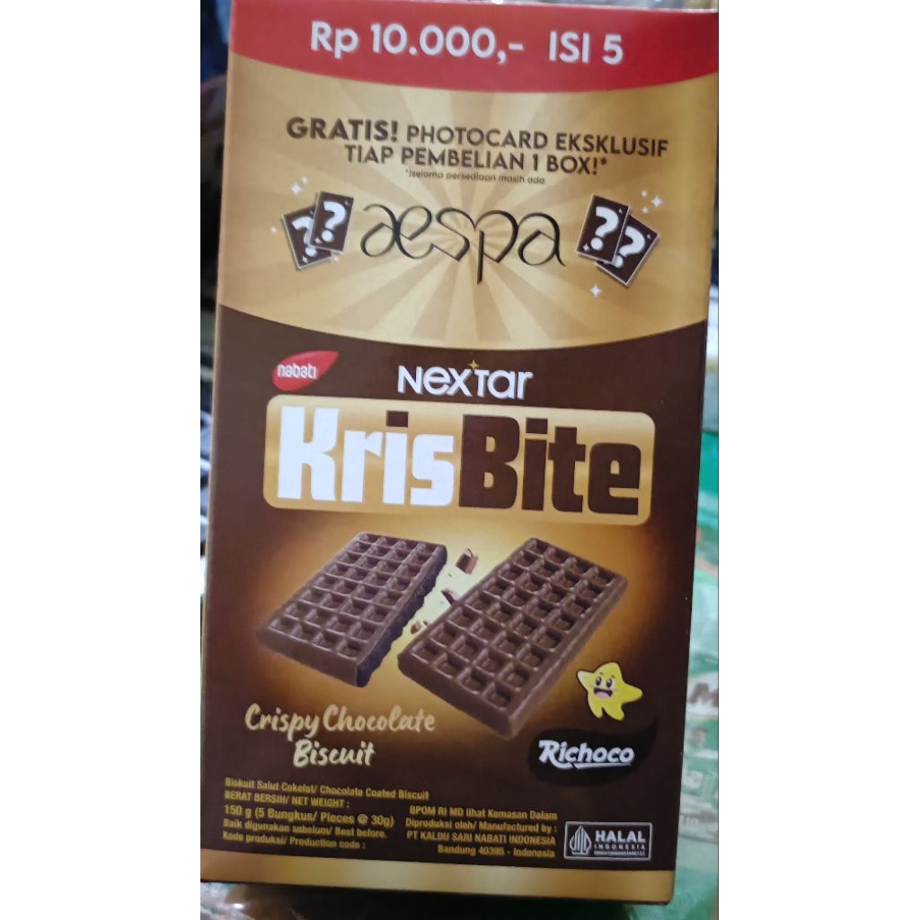 

nextar krisbite sekotak isi 5 bungkus