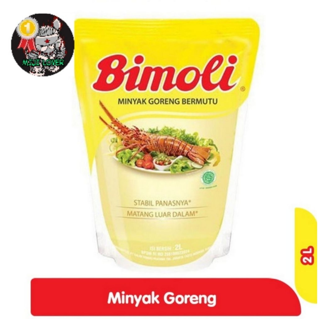 

Minyak goreng BIMOLI Klasik Pouch 2 liter