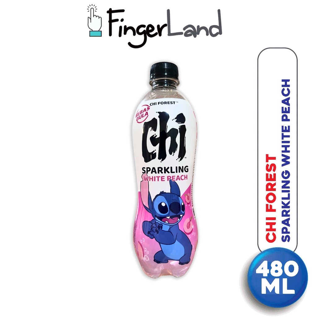 

CHI FOREST Sparkling Water White Peach 480 ml Air Bersoda Persik