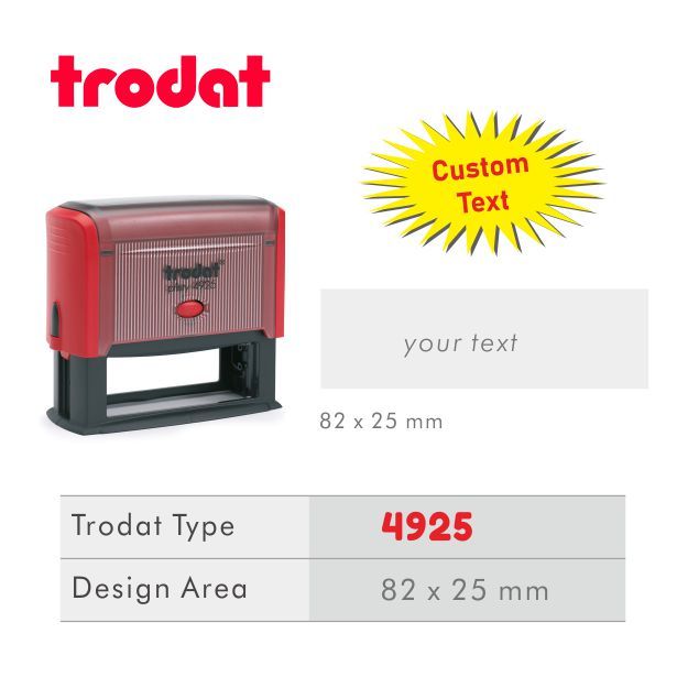 

Stempel Otomatis Printy 4925 / Custom Design