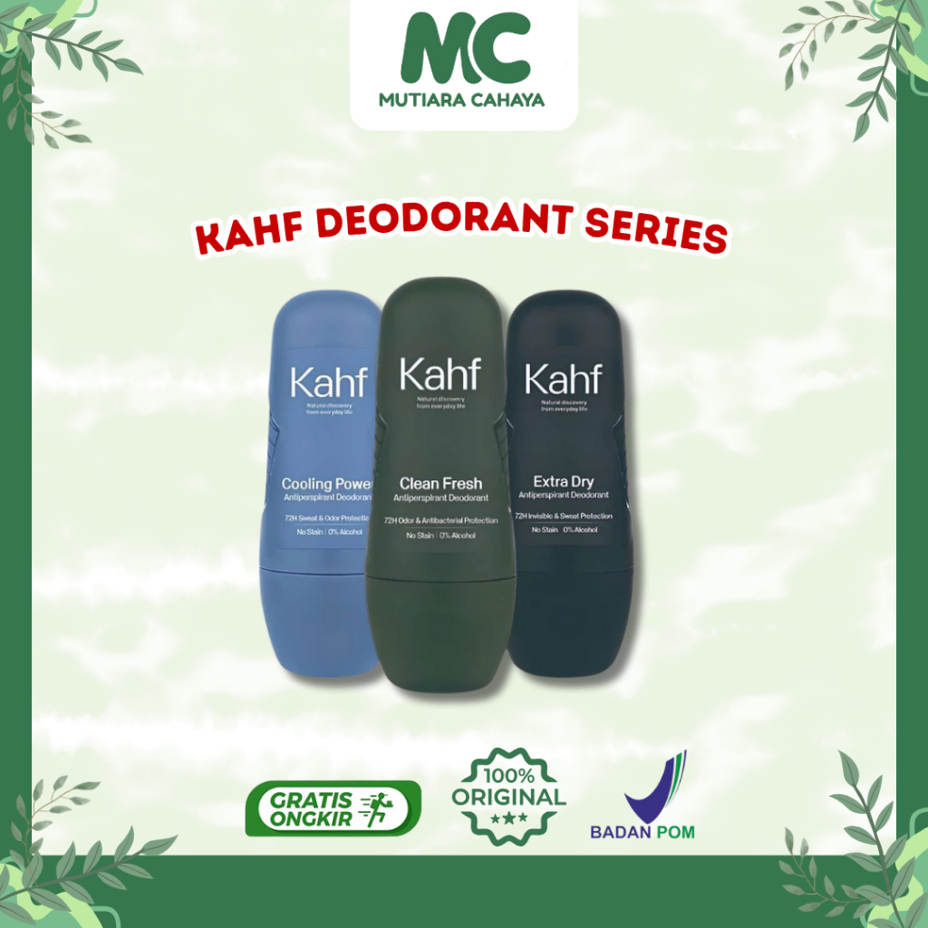 MC Official - Kahf Deodorant Series | Deodorant Pria