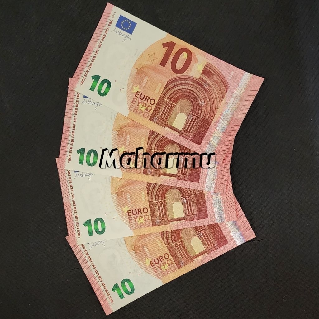 Eropa Euro Uang Asing Kuno 10 Euro