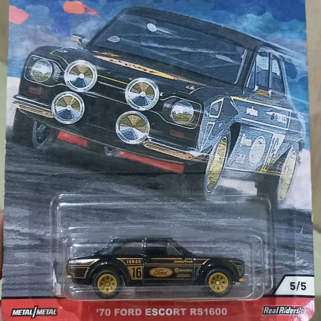 HOTWHEELS PREMIUM FORD ESCORT RS1600 '70