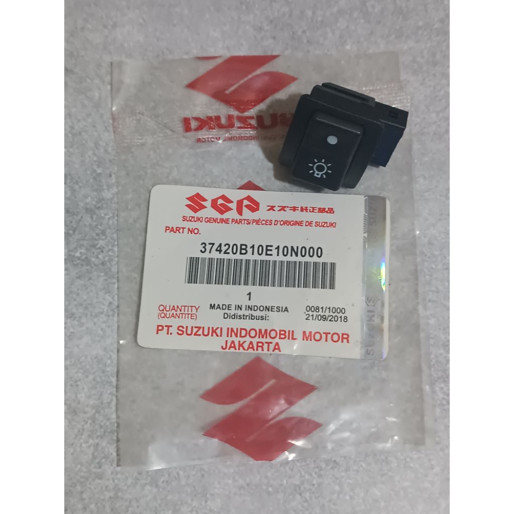 TOMBOL LAMPU SAKLAR LAMPU ON/OFF (SUZUKI) MOTOR SMASH, SHOGUN 110, SHOGUN 125, SPIN DAN SUPRA X 125