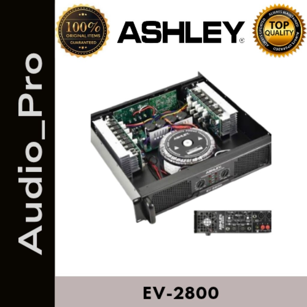 Power Amplifier Ashley EV2800 I Ev-2800