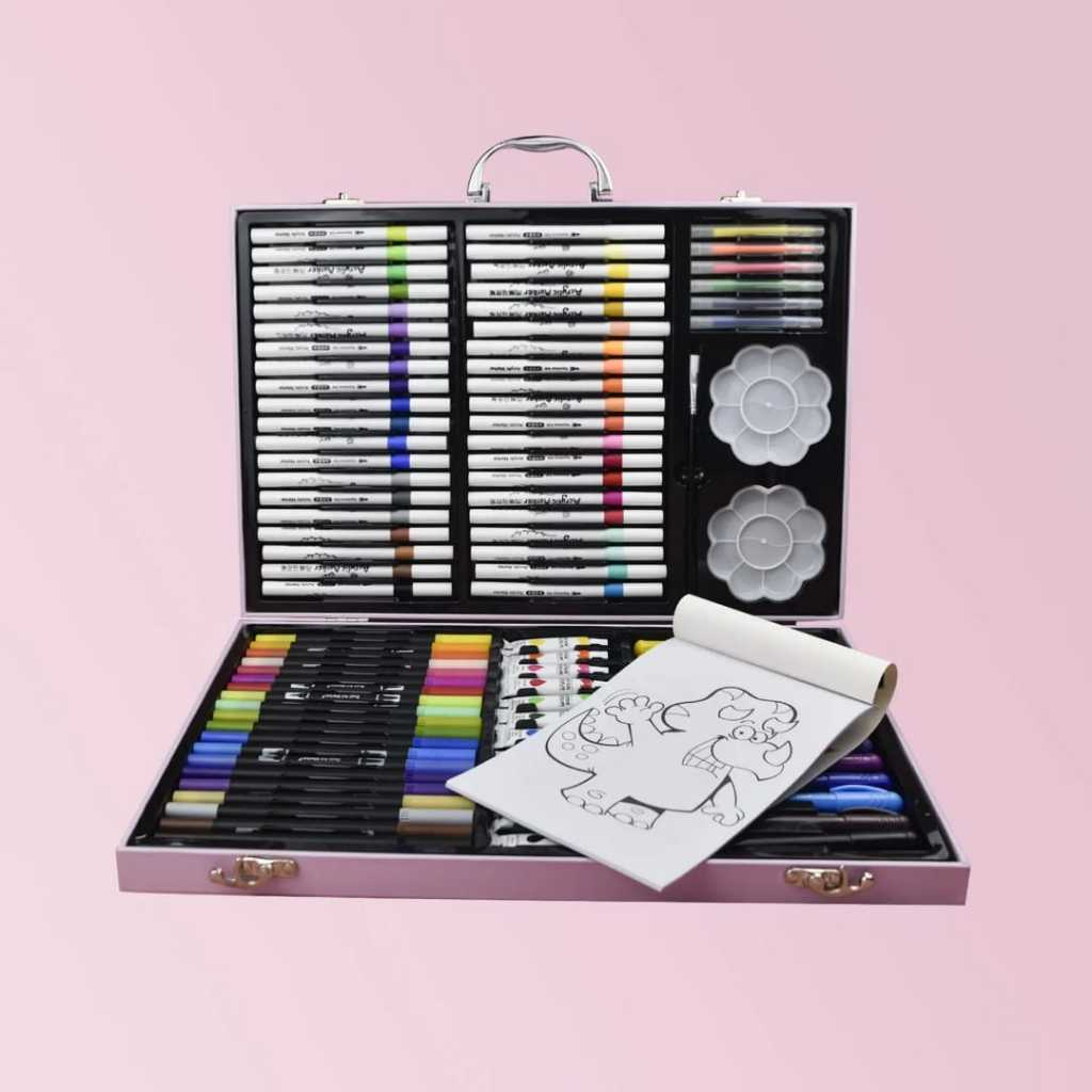 

Crayon Set Pencil Warna Krayon Anak Lengkap 113 PCS Mewarnai Crayon Anak Lengkap
