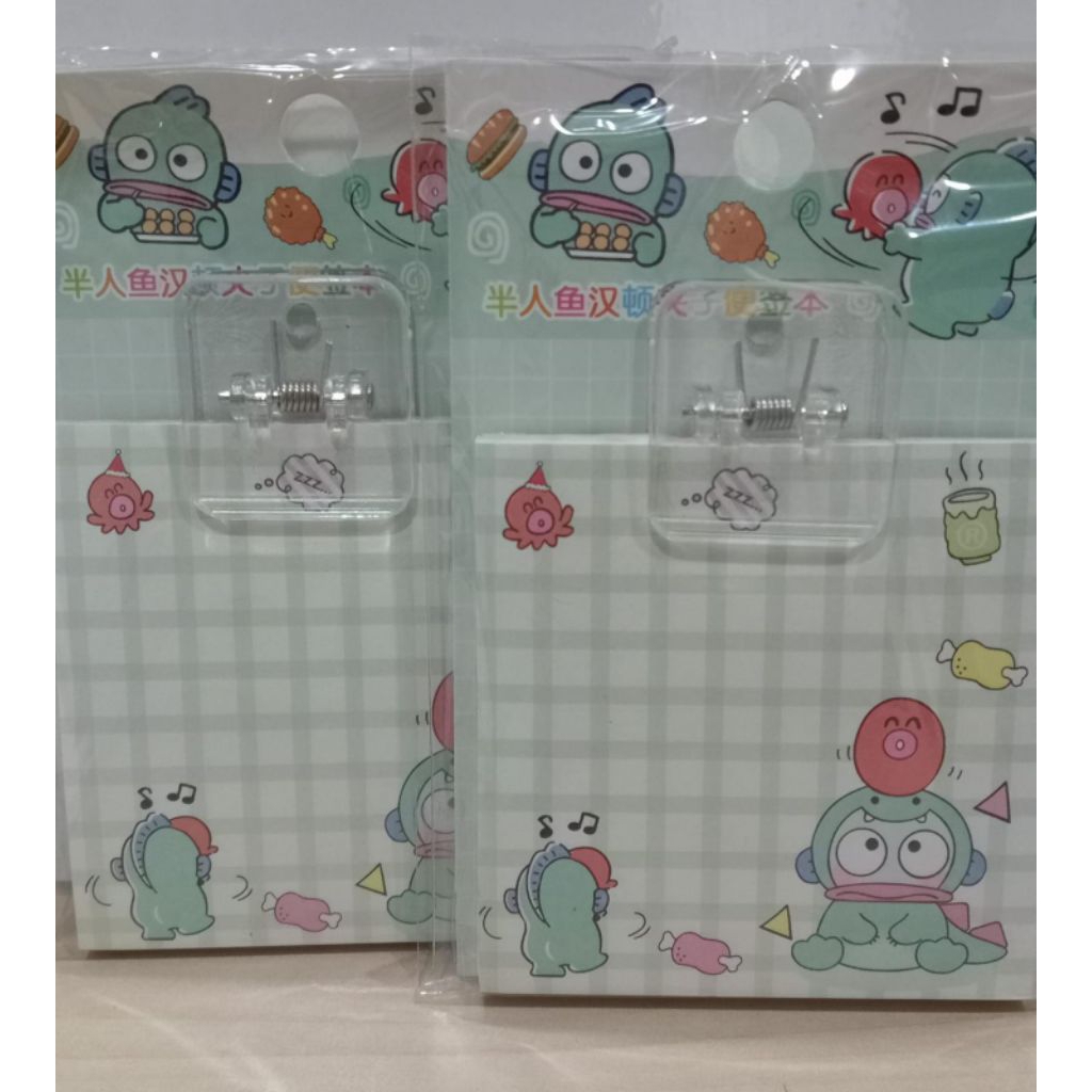 

ATS-51663 Sanrio Hang Yo Don Kertas Memo Jepit Warna 75×75 Mm
