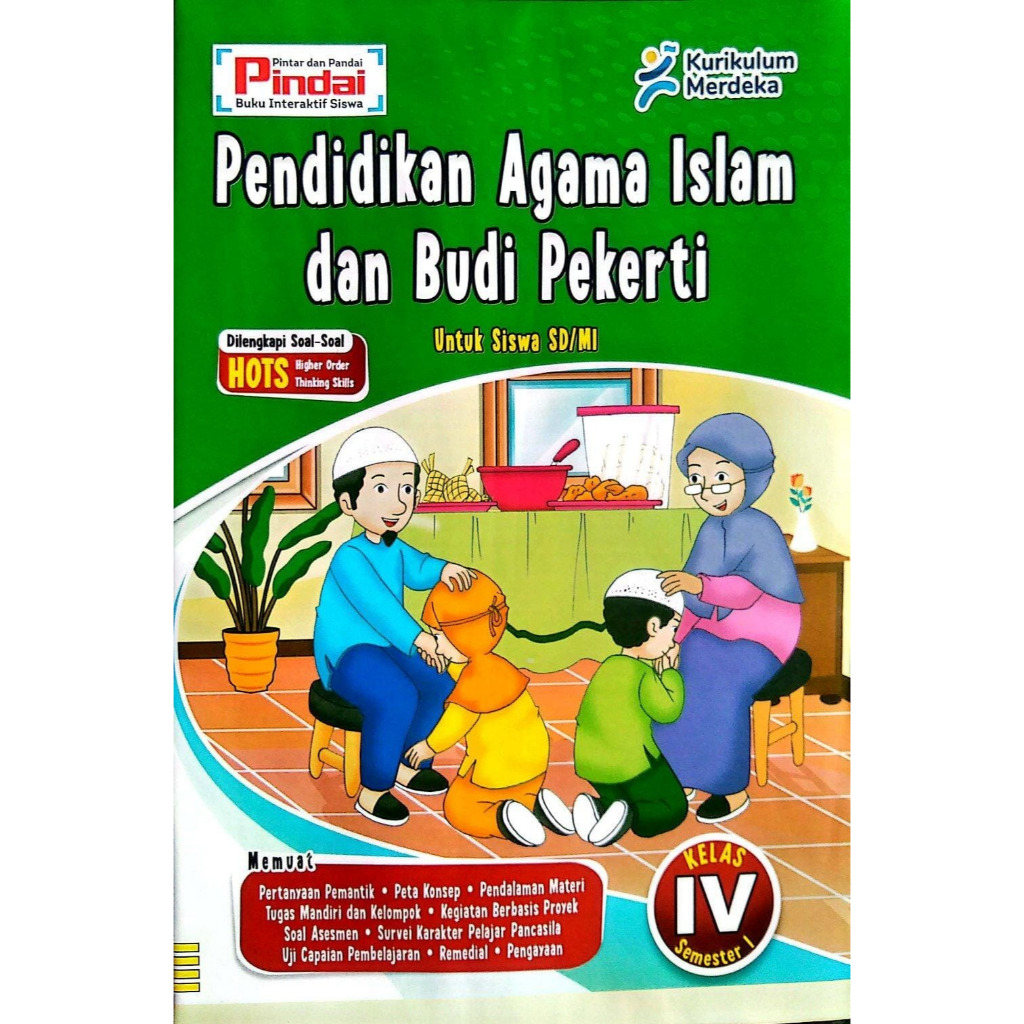 Buku LKS PAI Kelas 4 SD/MI Kurikulum Merdeka Semester 1