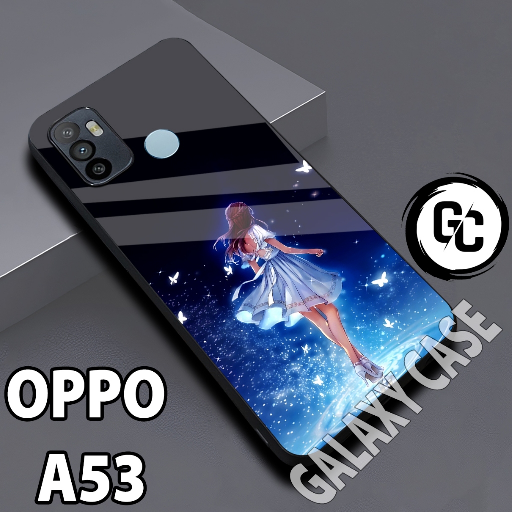 Softcase glossy OPPO A53/Case OPPO A53 Cewek/case OPPO A53 glitter/casing/case hp OPPO A53