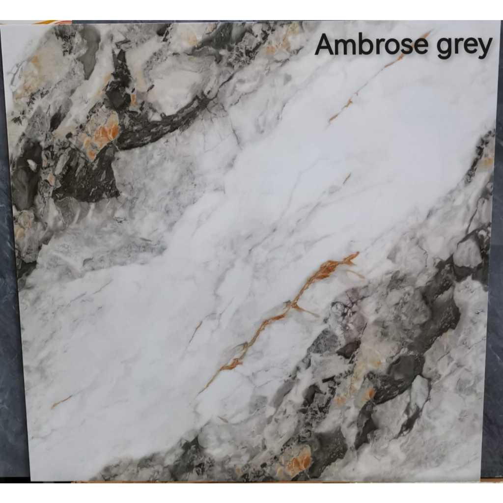 Keramik Uno Ambrose Grey 50x50 kilat cutting Medan Aw