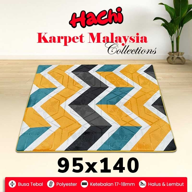 [Hachi] Karpet Dragon Prime 95x140 Full embossed Karpet Busa Malaysia, Tebal, empuk, estetik, murah