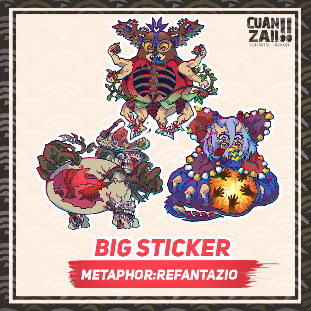

Big Sticker - METAPHOR REFANTAZIO HUMAN
