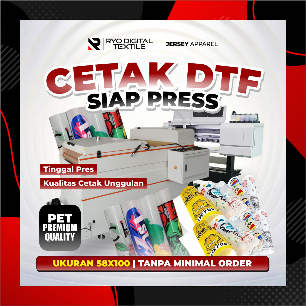 

Cetak Sablon DTF Meteran SIAP PRESS Lebar 58 cm