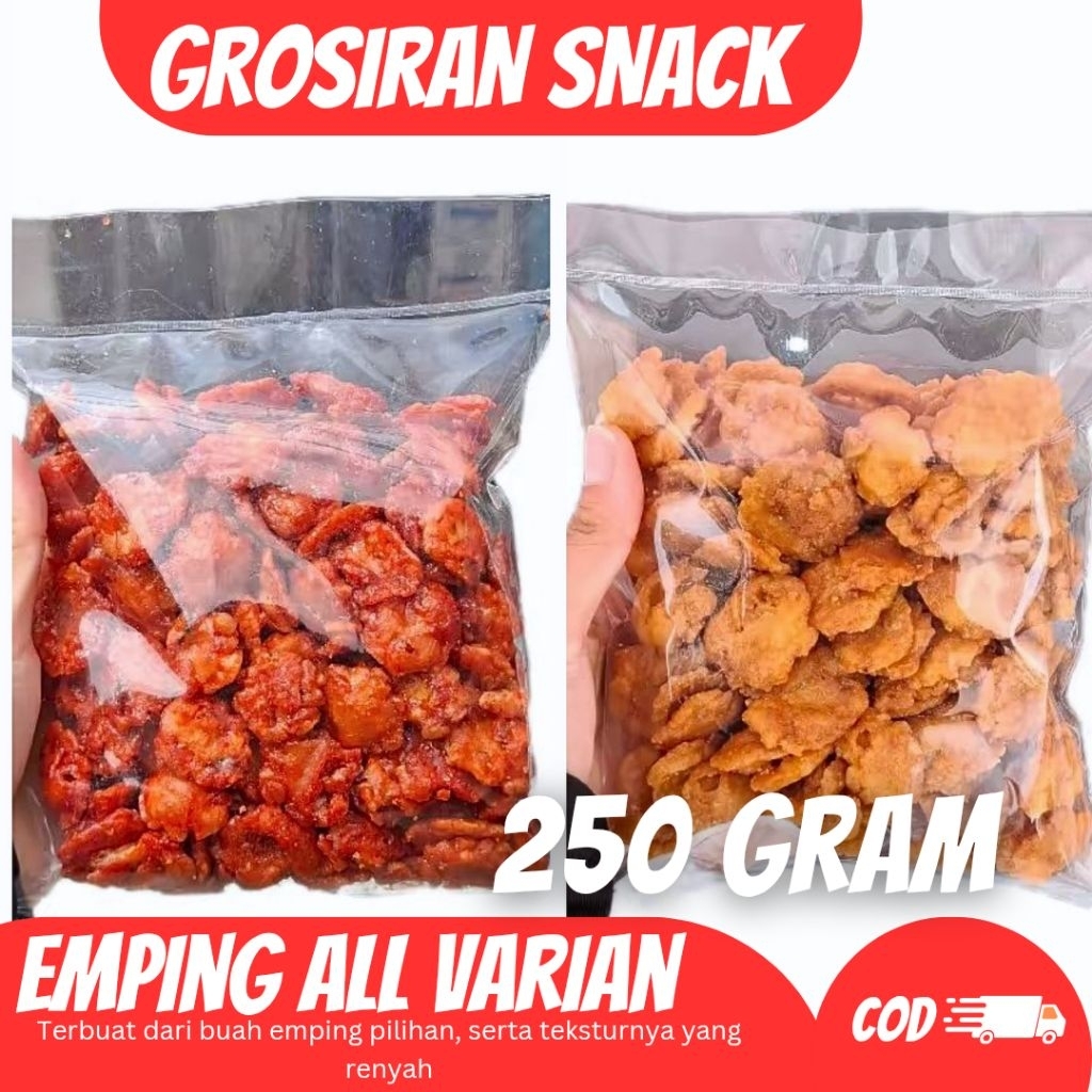 

(250 GRAM) EMPING all varian / EMPING MELINJO all varian