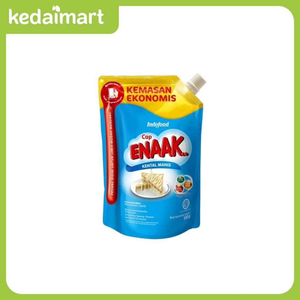 

Cap Enak Kental Manis Putih Pouch 545 Gram