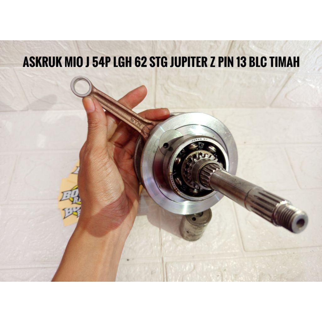 ASKRUK KRUK AS MIO-J 54P LANGKAH 62 PIN 13 NOLPACKING - BOYRENK RACING CONCEPT