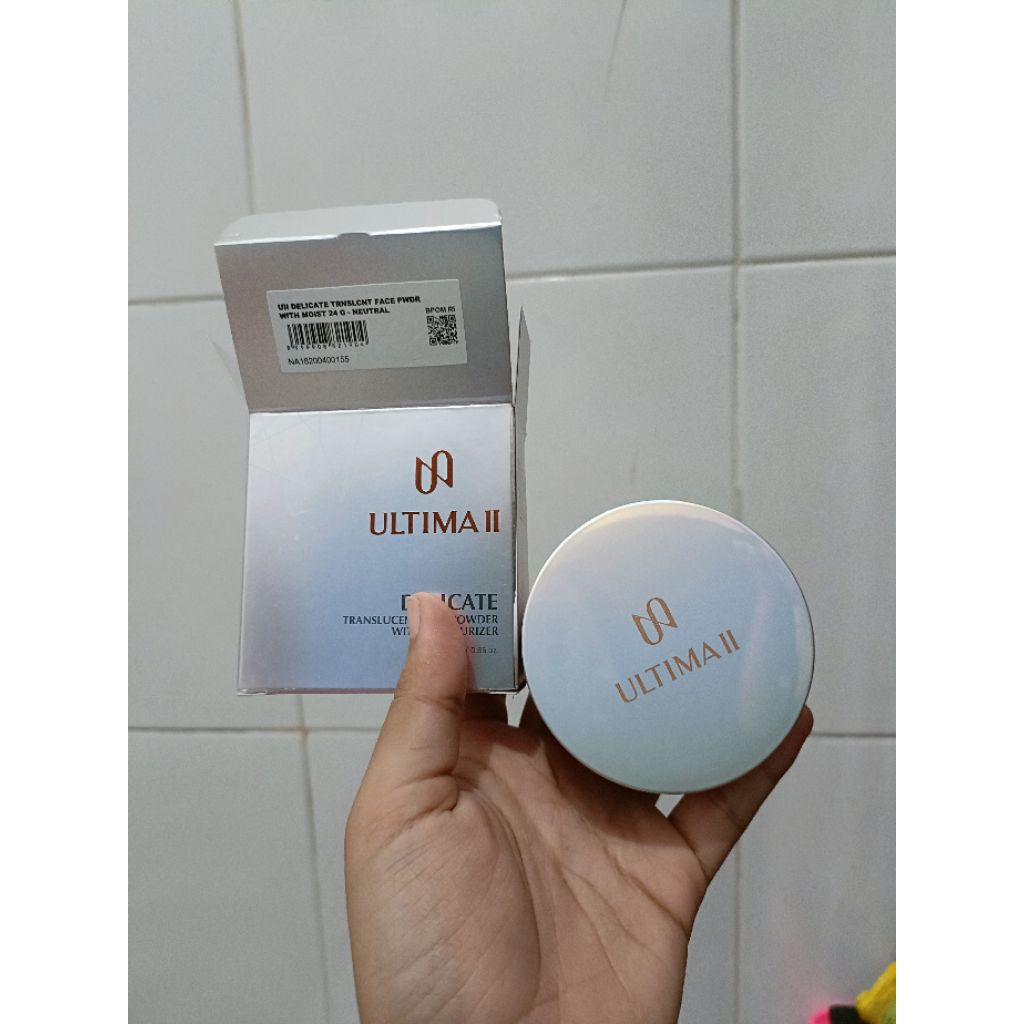 [PRELOVED NEW] ULTIMA II Delicate translucent face powder with moisturizer