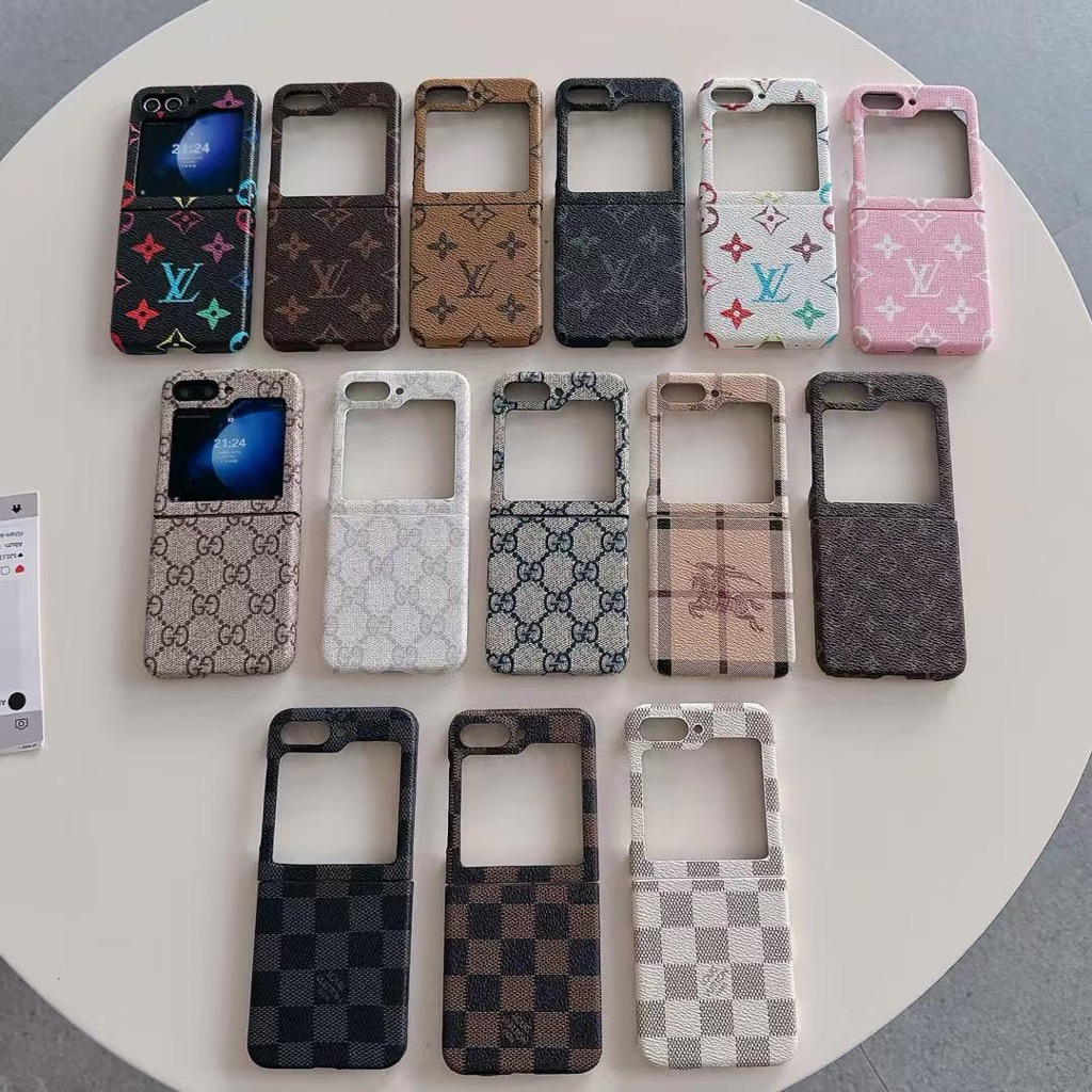 Leather Lucu Casing HardCase Cute Leather Lv Damier Leather Lv Leather GCCI Phone Case Samsung Galax