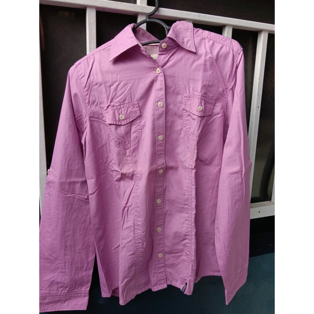 Kemeja Ungu (Preloved)
